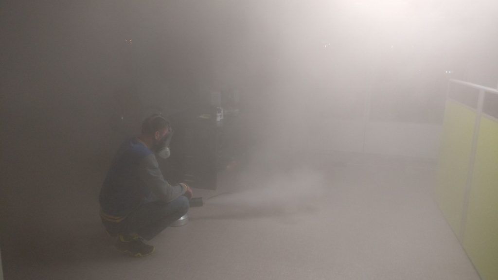 Сухой туман от запахов. Обработка сухим туманом в Твери.